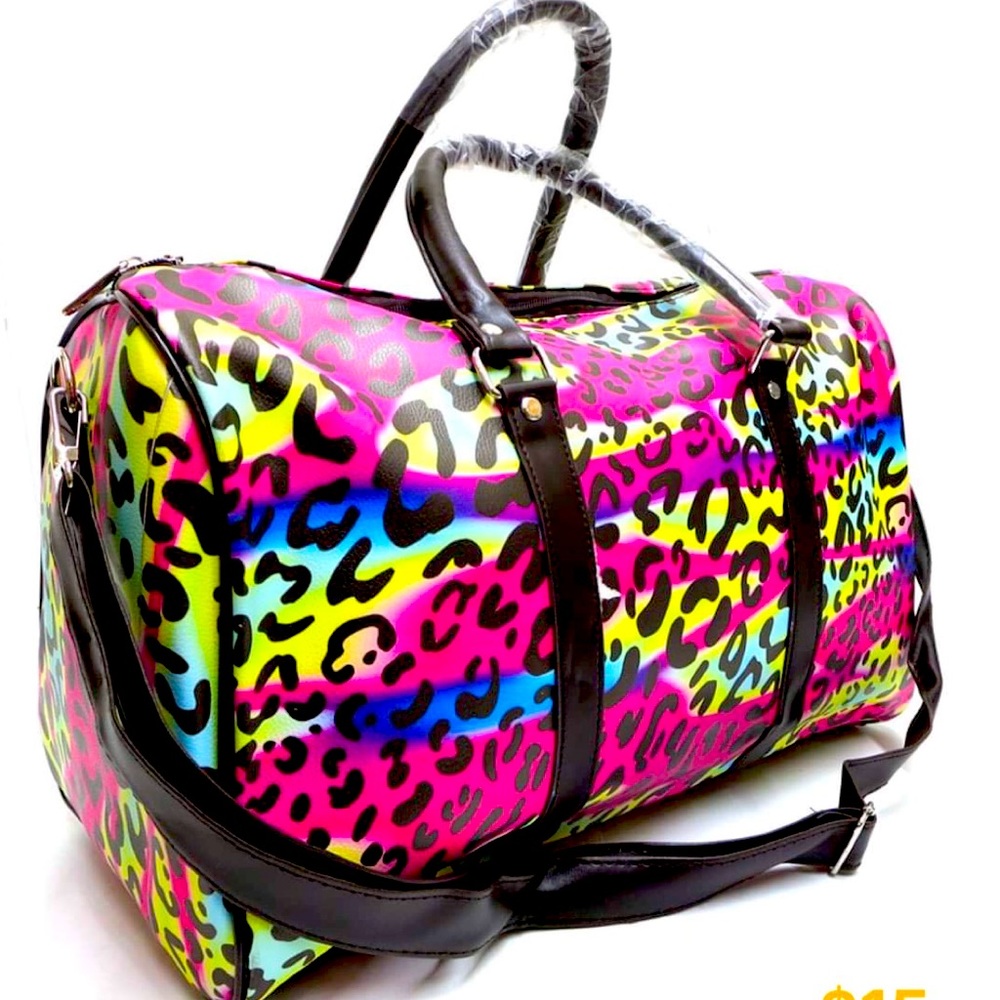 Cheetah Print Weekend Tote